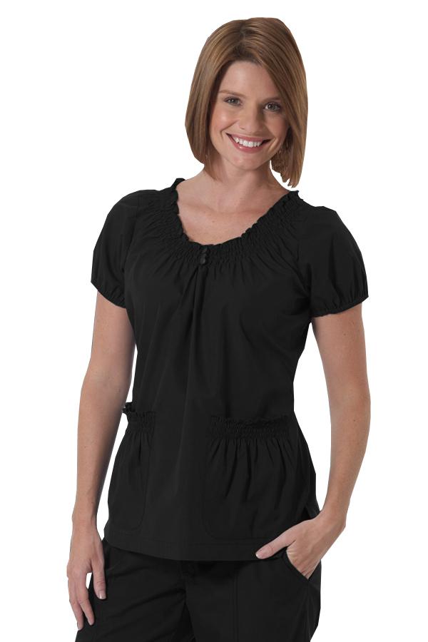 Boho scrub top