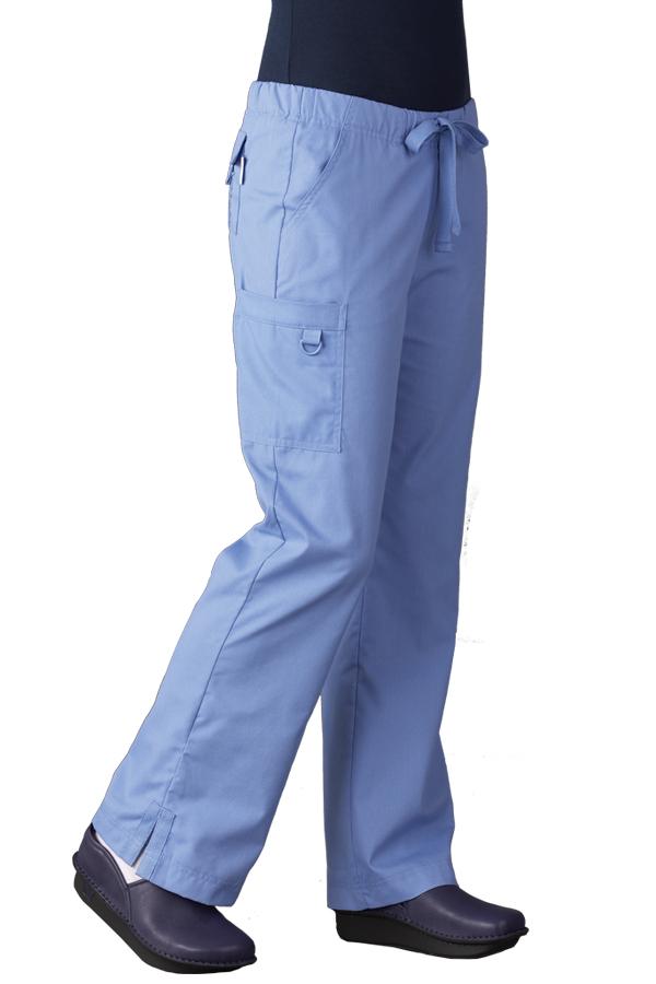 D-Ring Cargo Pocket scrub pants - Petit
