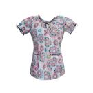 Caroline Print Circular Notions scrub top