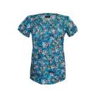 Heidi Spring Garden scrub top
