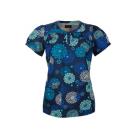 Heidi Webbed Floral scrub top