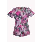 Liz Geo Impressions scrub top