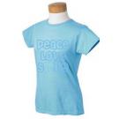 Peace Love Smile T-scrub shirt