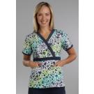 Vivian Leopard Love scrub top