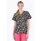 Amy Serendipity Dots scrub top