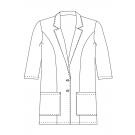 3/4 Sleeve Classic Lab Coat